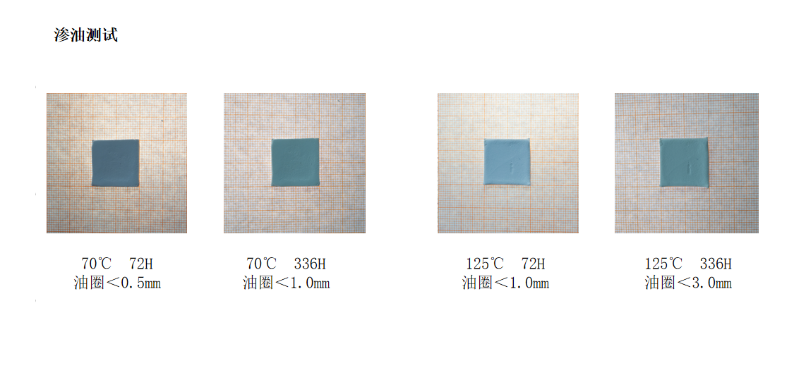 鸿富诚凝胶渗油测试